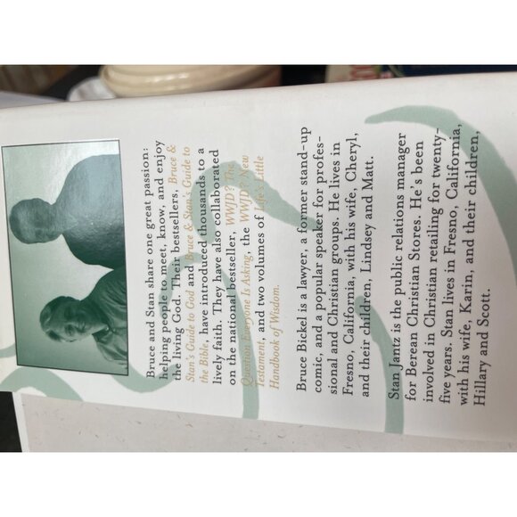 "God Is In The Small Stuff" Hardcover Book By Bruce & Stan - Picture 5 of 6